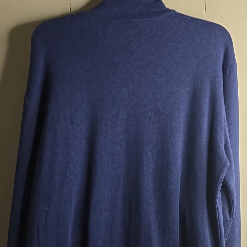 Polo Ralph Lauren Mens Double Knit Luxury Jersey Full Zip Sweater  Medium - Picture 11 of 12